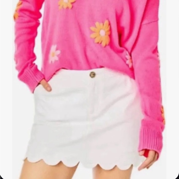 Lilly Pulitzer White Skort - Picture 2 of 10